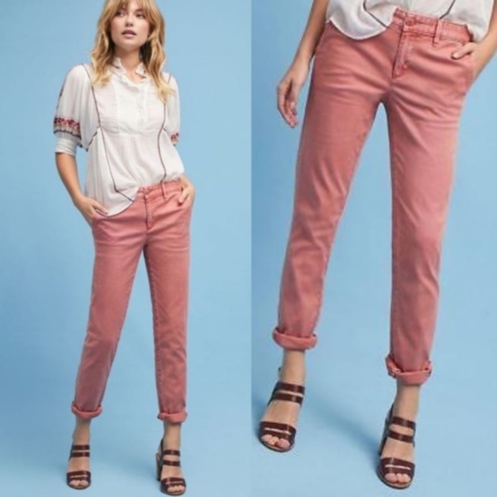 CHINO by Anthropologie Gradient Relaxed Fit Pants - Picture 2 of 8